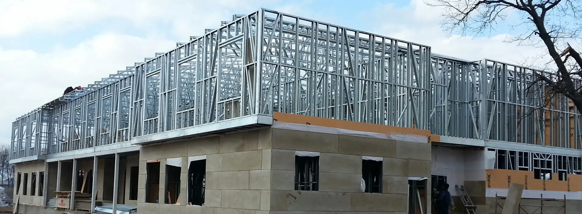 Light Guage Steel Framed Structure